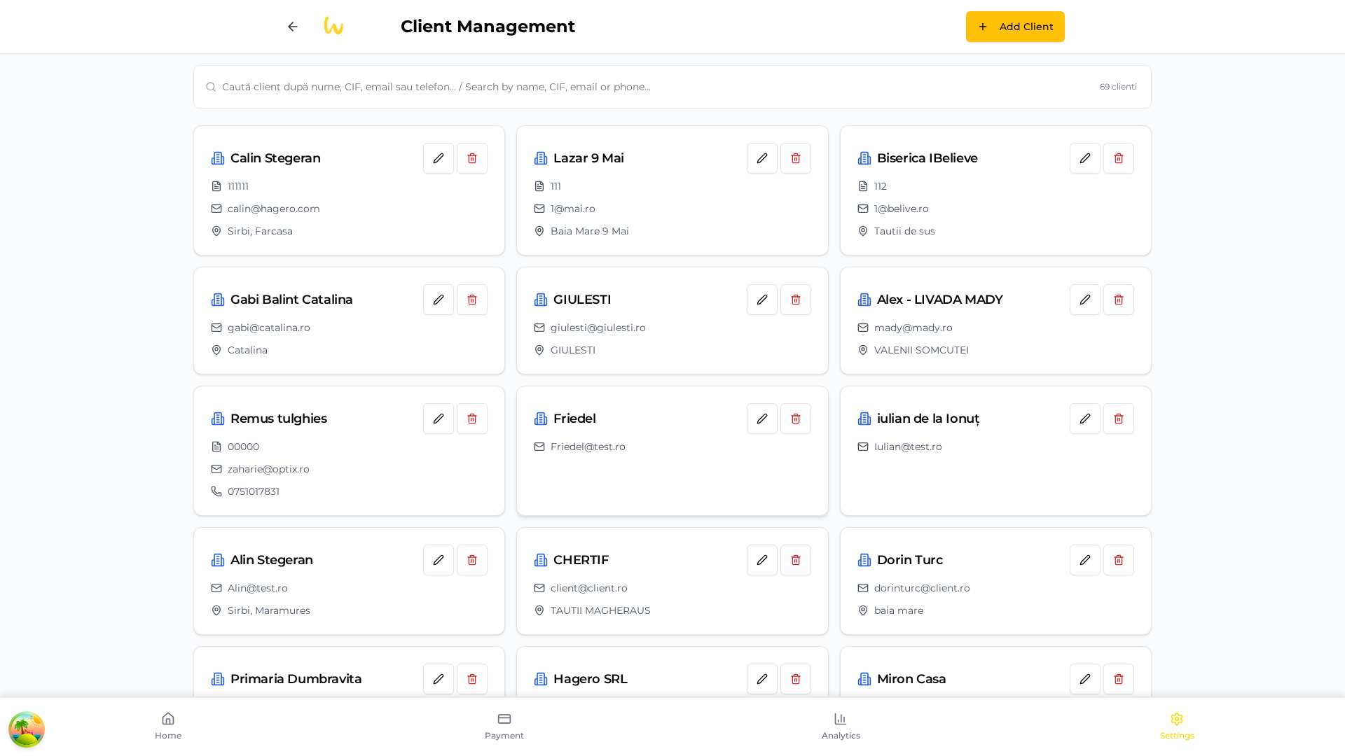 Client Management